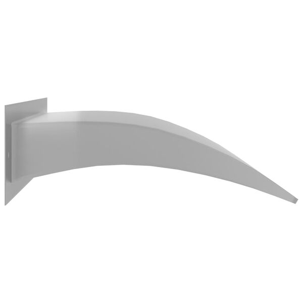 vidaXL Fontana za bazen srebrna 45 x 9 x 26 cm od nehrđajućeg čelika