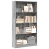 vidaXL Regal za knjige boja hrasta 80x24x143 cm konstruirano drvo