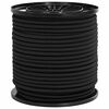 vidaXL Bungee užadi 4 mm Crna PP i guma