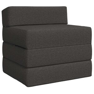 vidaXL Sofa na razvlačenje Tamnosiva 70 x 60 x 63 cm Tkanina
