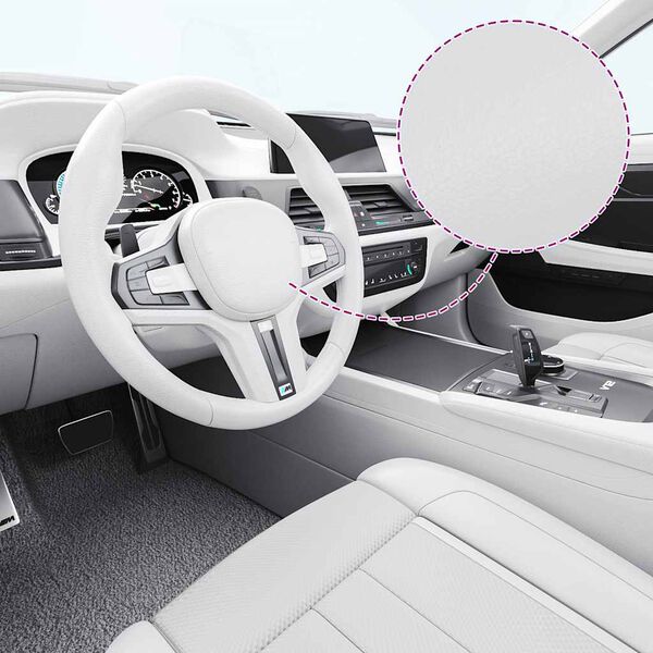 vidaXL Folije za automobil 2 kom mat bijele 100 x 150 cm + 50 x 150 cm