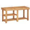 vidaXL Stalak za cipele 90 x 32 x 46 cm od masivnog bagremovog drva