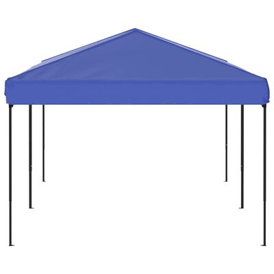 vidaXL Sklopivi šator za zabave 3 x 6 m plavi