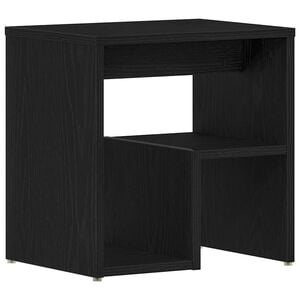 vidaXL Noćni ormar Crni hrast 40 x 30 x 40 cm Konstruirano drvo
