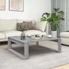 vidaXL Stolić za kavu boja hrasta 100 x 100 x 35 cm konstruirano drvo