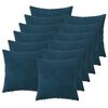 vidaXL Presvlaka za jastuk 12 pcs HEERLEN Plava 50 x 50 cm Bar&scaron;un