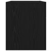 vidaXL Ormarić za umivaonik Zidne Crni hrast 38,5 x 100 x 46 cm