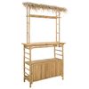 vidaXL Vanjski bar stol Prirodna 110 x 50 x 209 cm Bambus