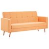 vidaXL Sofa od tkanine narančasta