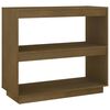 vidaXL Ormarić za knjige boja meda 80x35x71 cm od masivne borovine