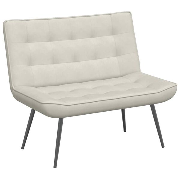 vidaXL Klupa krem 110x74x84 cm bar&scaron;unasta