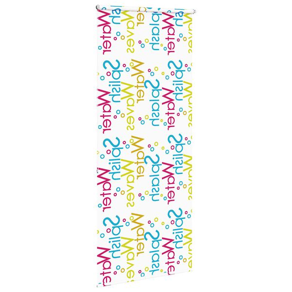 vidaXL Rolo zavjesa za tuš 110x240 cm širina tkanine 106 cm