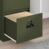 vidaXL Kabinet za datoteke Maslinasto zelena 45,5 x 42 x 106,5 cm