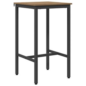 vidaXL Stol za bar 52 x 52 x 90 cm Konstruirano drvo Hrast artisan