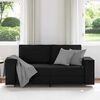 vidaXL Sofa Crna 180 x 78 x 84 cm tkanina