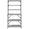 vidaXL Pekarski stalak sa 6 razina sivog sonome 90x40x180 cm drveni