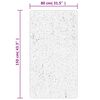 vidaXL Tepih IZA kratka vlakna skandinavski izgled krem 80 x 150 cm