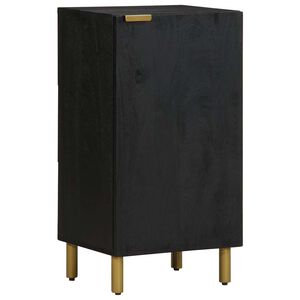 vidaXL Komoda crna 40x33x75 cm od konstruiranog drva
