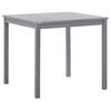 vidaXL Vrtni stol sivi 80 x 80 x 74 cm od masivnog bagremovog drva