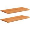 vidaXL Prozorske klupice 2 kom. Svijetlosmeđa 100 x 40 x 2 cm