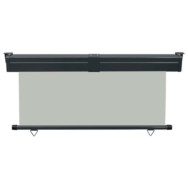 vidaXL Balkonska bočna tenda 175 x 250 cm siva