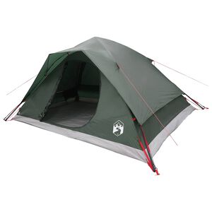 vidaXL Instant &scaron;ator s krovom Maslinasto zelena 305 x 215 x 140 cm