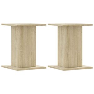 vidaXL Stalci za biljke 2 kom boja hrasta sonome 30x30x40 cm drveni