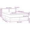 vidaXL Box spring krevet s madracem crni 160x210 cm bar&scaron;unasti