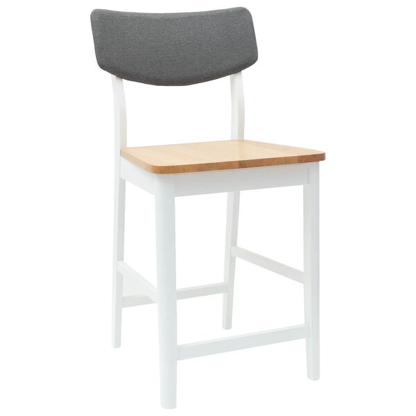 vidaXL Trpezarijske stolice 2 pcs Bijelo 48 x 49 x 95 cm