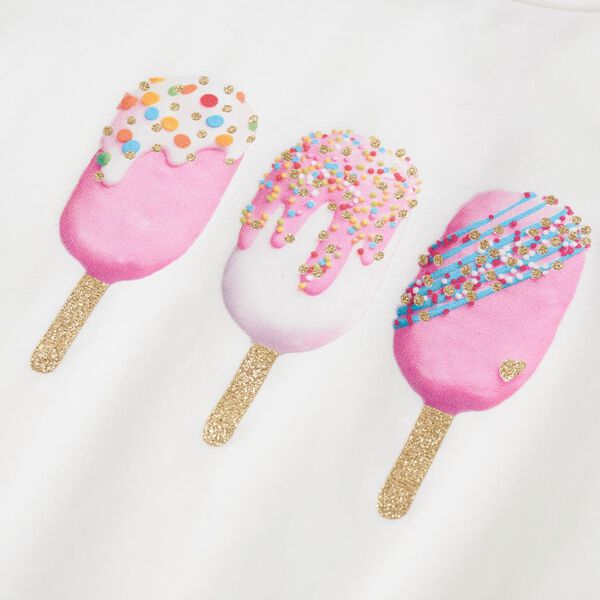 Dječja majica prljavo bijela boja 140