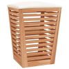vidaXL Kupaonski stolac 40,5 x 40,5 x 56 cm od masivnog drva oraha