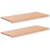 vidaXL Prozorske klupice 2 kom. Prirodna 90 x 40 x 2 cm