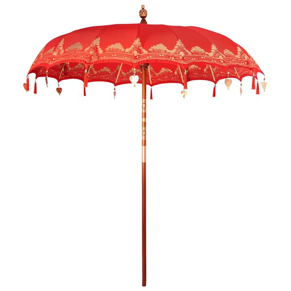 vidaXL Baline&scaron;ki Parasol Crvena 215 x 215 x 260 cm