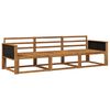 vidaXL Set vanjskih sofa 3 kom. Prirodna Čvrsto drvo akacije