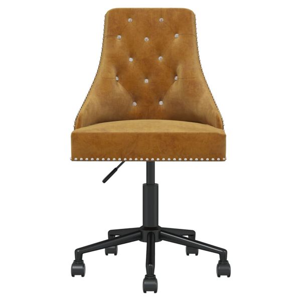 vidaXL Okretne blagovaonske stolice 2 kom smeđe bar&scaron;unaste