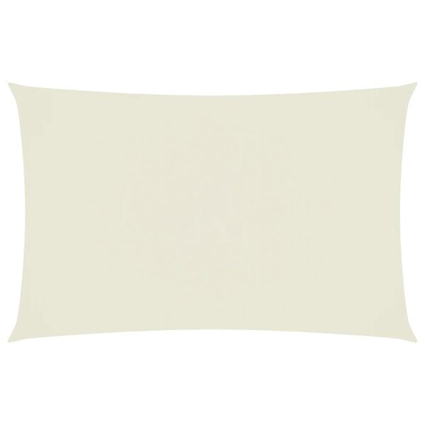vidaXL Jedro protiv sunca od tkanine Oxford pravokutno 4 x 7 m krem
