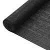 vidaXL Mreža za privatnost crna 3,6 x 25 m HDPE 75 g/m&sup2;