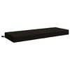 vidaXL Jastučić za leđa SOEST 100% poliester Crna 120 x 40 x 10 cm