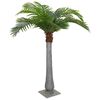 vidaXL Umjetna palma 15 listova 200 cm zelena
