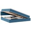 vidaXL Krevet s od storage Tamno plava 200 x 200 cm Bar&scaron;un