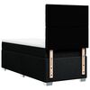vidaXL Box spring krevet s madracem crni 80 x 200 cm od tkanine