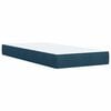 vidaXL Box spring krevet s madracem plavi 80 x 200 cm bar&scaron;unasti