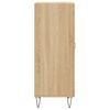 vidaXL Komoda boja hrasta sonome 34,5x34x90 cm od konstruiranog drva