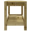 vidaXL Vrtna klupa 82,5 x 35 x 45 cm od impregnirane borovine