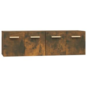 vidaXL Zidni ormarići 2 kom boja hrasta 60x36,5x35cm konstruirano drvo