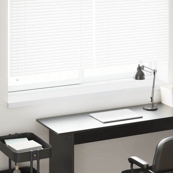 vidaXL Prozorska klupčica Bijelo 120 x 20 x 4,5 cm PVC