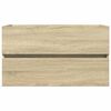 vidaXL Ormarić za umivaonik boja hrasta sonome 80x38,5x45 cm iverica