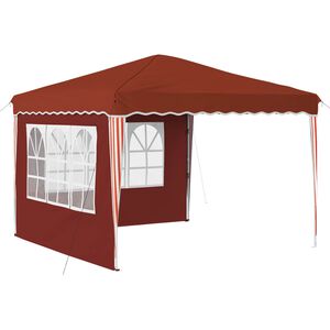 vidaXL Rastezljivi &scaron;ator za zabave 288 x 288 x 245 cm Terakota