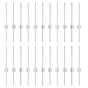 vidaXL Stup za ogradu 22 pcs Srebrno 80 cm Čelik