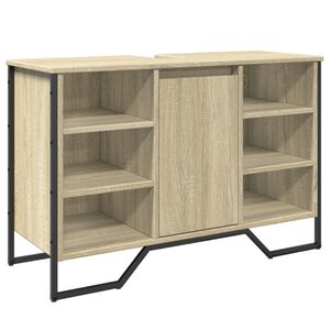 vidaXL Ormarić za umivaonik boja hrasta sonome 91 x 35 x 60 cm drveni